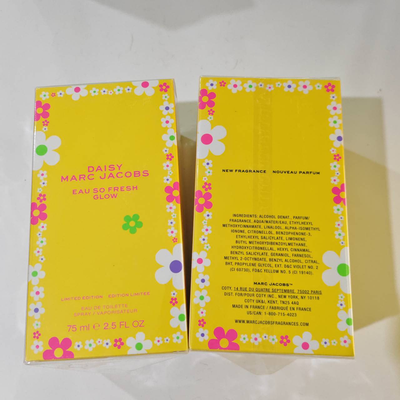 น้ำหอม Marc Jacobs Daisy Eau So Fresh Glow Limited Edition EDT 75ml กล่องซีล