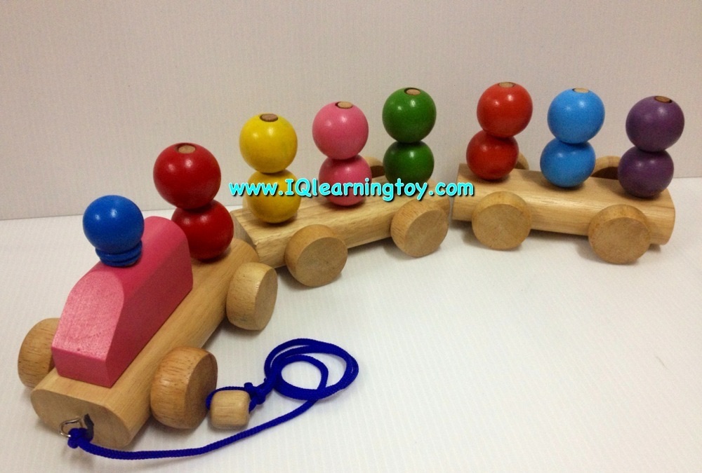 รถไฟจับคู่โดนัทสี สอนการเรียนรู้เรื่องสี และความเข้าใจเรื่องการจับคู่สี ฝึกให้เด็กๆสามารถจดจำสีประจำวันใน 1 สัปดาห์ ได้ทั้ง 7 สี ส่งฟรี