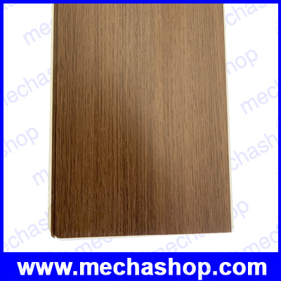 Great Wall Board ไม้เทียม ผนังไม้เทียมตกแต่งบ้าน ตกแต่งผนัง Size: L2900mm* W200mm* H8mm (8004) Raw Material: Virgin