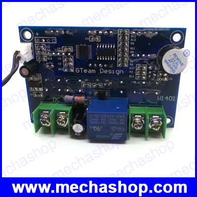 รีเลย์ควบคุมอุณหภูมิ บอร์ดควบคุมอุณหภูมิ DC 24V Intelligent Digital LED Thermostat Temperature Controller