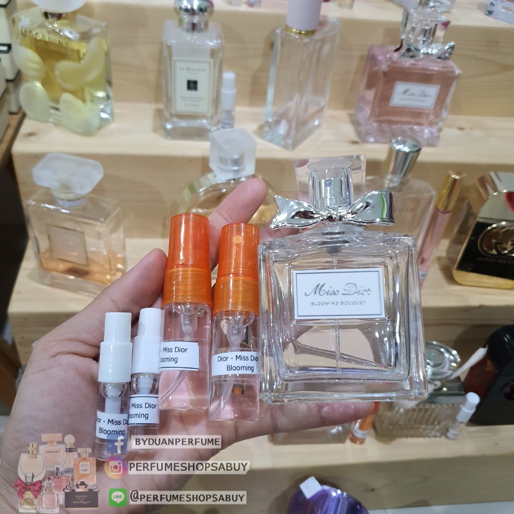 น้ำหอมแท้แบ่งขาย Christian Dior Miss Dior Blooming Bouquet โบว์เหล็ก 💕Travel Size แบบทดลอง
