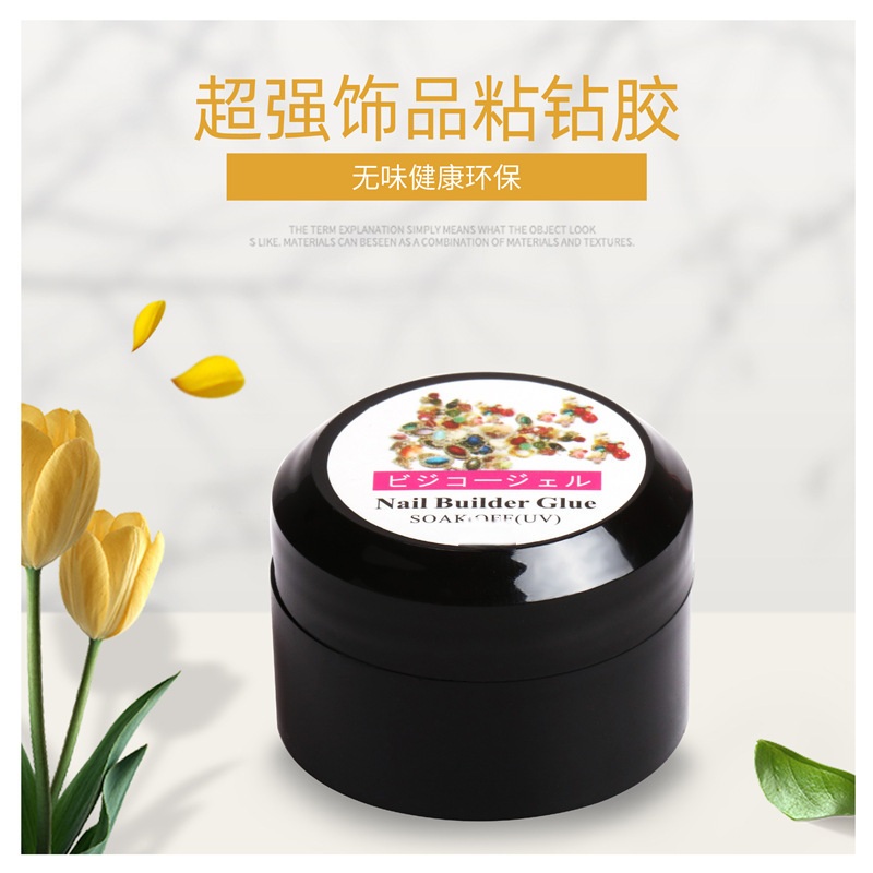 กาวเจลติดเครื่องประดับ ติดเพชร ติดอะไหล่ ใช้กับเครื่องอบ UV/LED