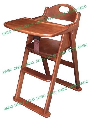 เก้าอี้กินข้าวเด็ก เก้าอี้ทานข้าวเด็กไม้ยางพารา เก้าอี้ไฮแชร์ HIGH CHAIR