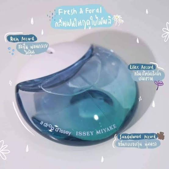 น้ำหอมแท้ Issey A Drop D’Issey Fraiche EDP 90ml กล่องซีล