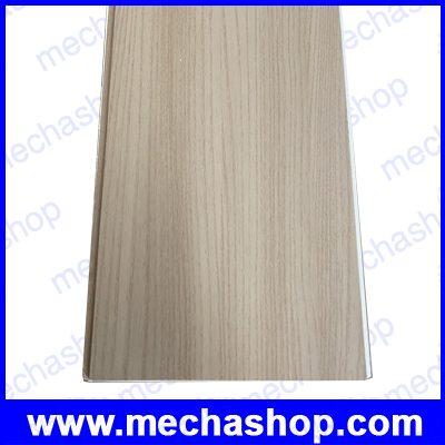 Great Wall Board ไม้เทียม ผนังไม้เทียมตกแต่งบ้าน ตกแต่งผนัง Size: L2900mm* W200mm* H8mm Raw Material: Virgin (A012)