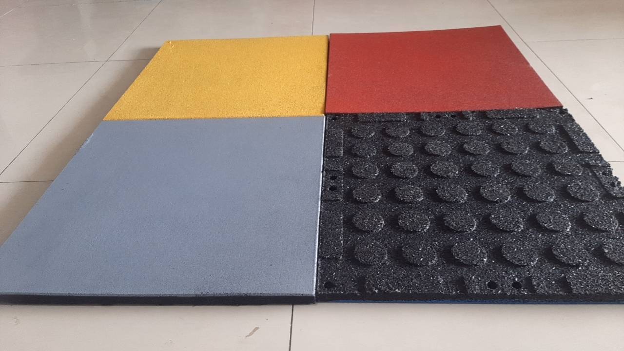 พื้นยางสังเคราะห์ ฟิตเนส สนามเด็กเล่น