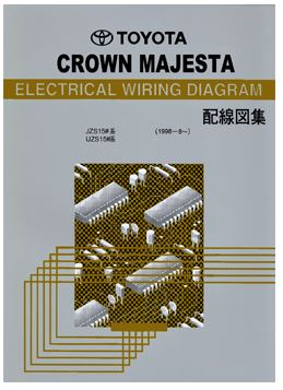 หนังสือวงจรไฟฟ้า 1UZ-FE-VVTI 2JZ-GEVVTI 2JZ-GE VVTI WIRING DIAGRAM TOYOTA CROWN MAJESTA บอดี้ JZS155 UZS151 UZS153 UZS155 ไวริ่งไดแกรม WIRING DIAGRAM วงจรไฟฟ้าเครื่องยนต์ โตโยต้าคราวน์ ญี่ปุ่น เชียงกง