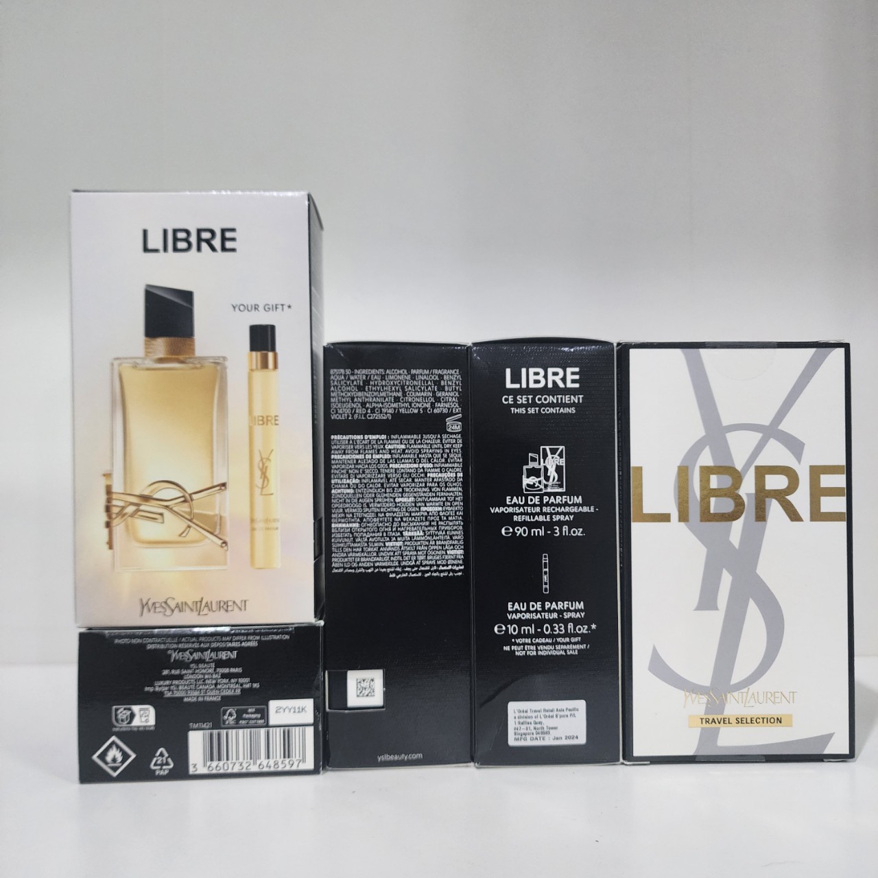 น้ำหอมแท้ YSL Libre EDP Set 90ml+10ml กล่องจริง