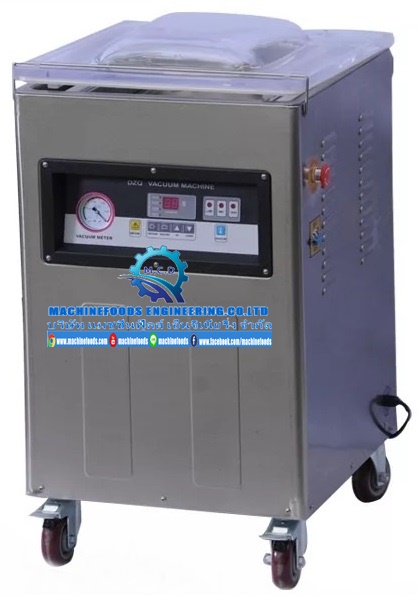 เครื่องซีลสูญญากาศแบบหนึ่งหลุม รุ่น MCD400-1SB ขนาดแท่งซีล40mm