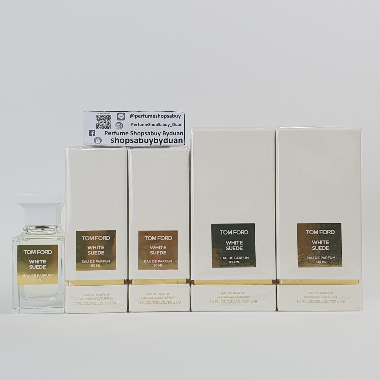 น้ำหอมแท้ Tom Ford White Suede EDP 100ml กล่องซีล