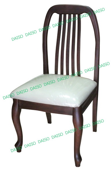 เก้าอี้ไม้ขาสิงห์ เก้าอี้กินข้าวไม้ยาง เก้าอี้ร้านอาหารไม้ยางพารา