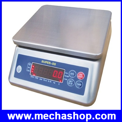 เครื่องชั่งกันน้ำ เครื่องชั่งดิจิตอล ชั่งได้ 1500g/0.1g, 15kg/2g Waterproof Digital Scale New ยี่ห้อ Anex