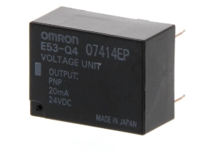 #OMRON Voltage Unit Output PNP 20mA 24Vdc #E53-Q4