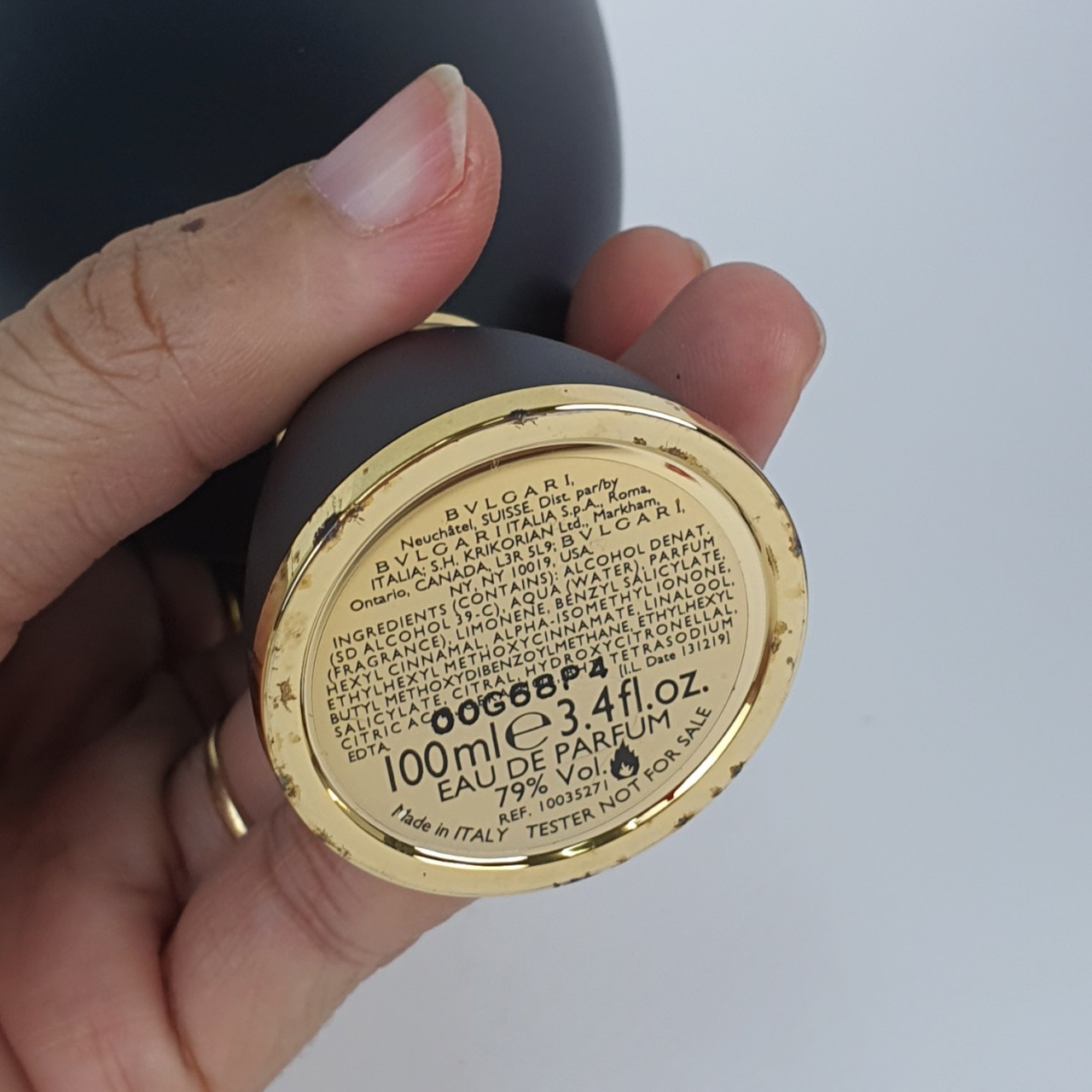 น้ำหอมแท้ Bvlgari LE GEMME COLLECTION Noorah 100ml กล่องเทสโคเมี่ยมก้นขวดดำ