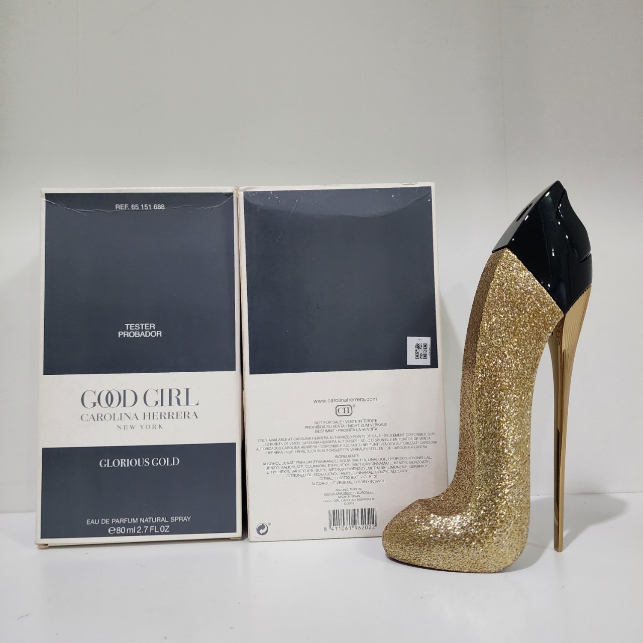 น้ำหอมแท้ Carolina Herrera Good Girl Glorious Gold EDP (Collector Edition) 80ml กล่องเทสเตอร์