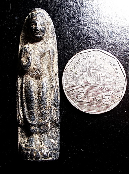 พระยืนปางประทานพร ชินเงิน ศิลปทวารวดี