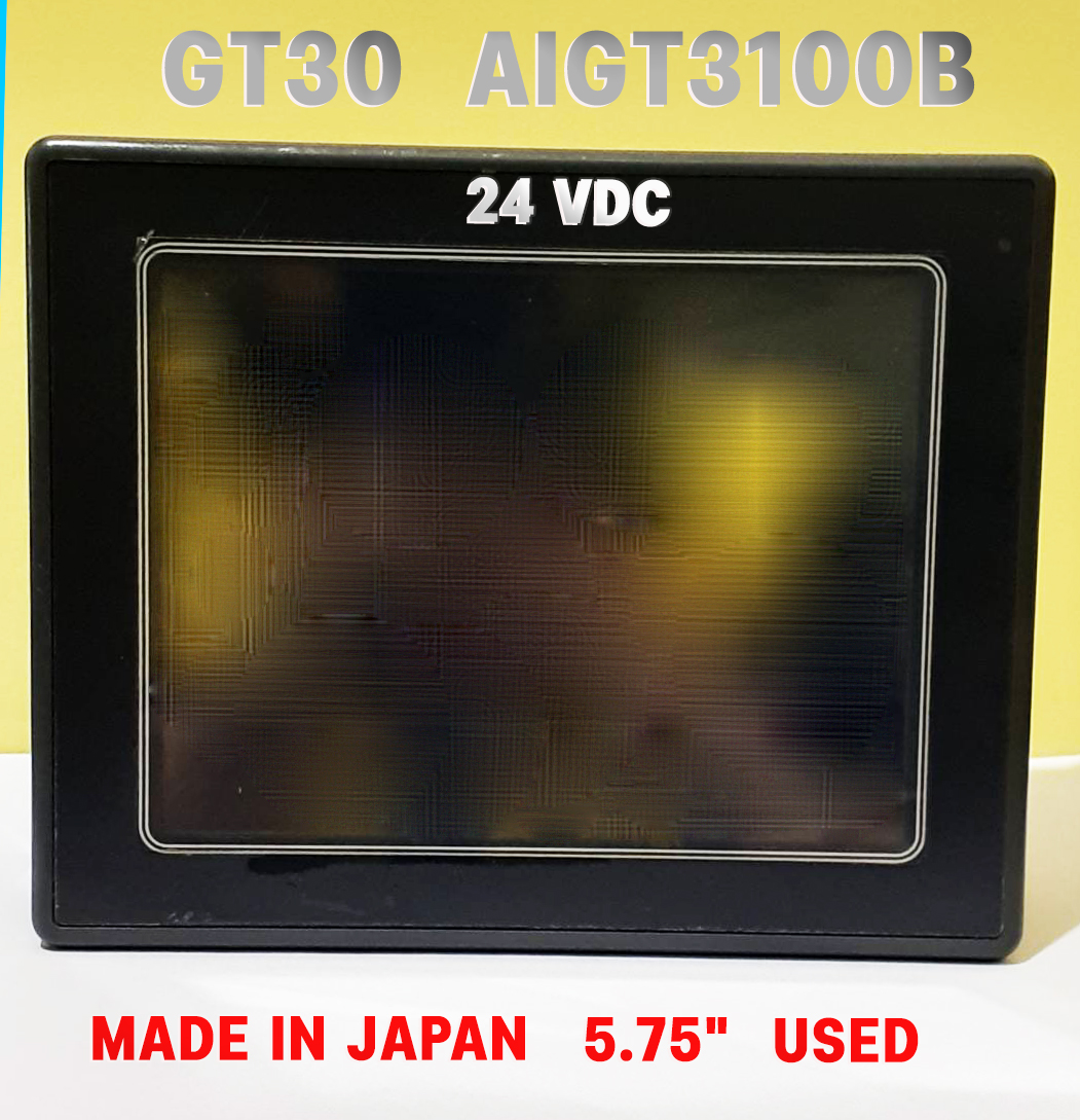 TOUCH SCREEN NAIS รุ่น GT30 AIGT3100B 5.75" 24VDC. (ขาวดำ) สินค้ามือ2