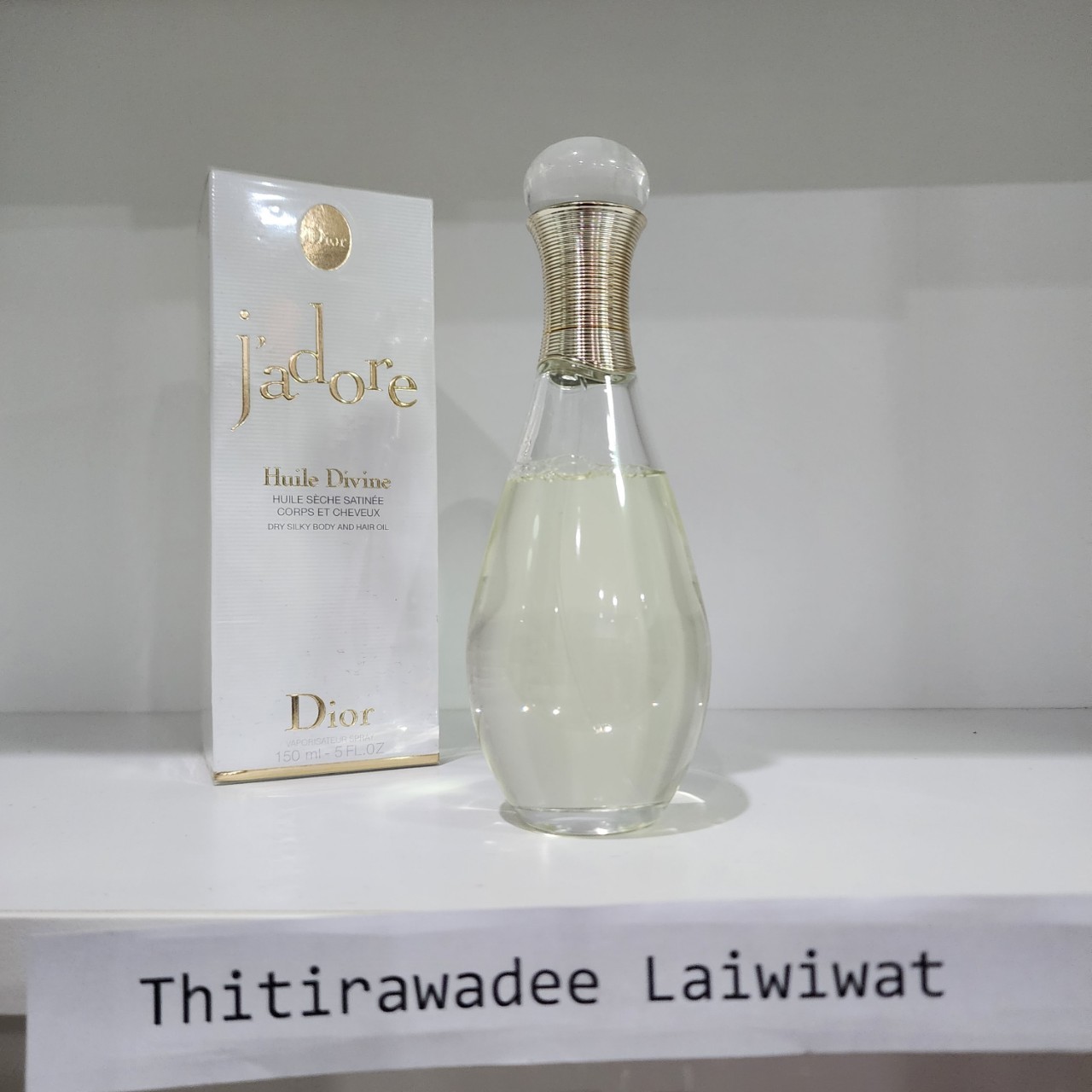 น้ำหอมแท้แบ่งขาย Christian Dior J’Adore Jadore Dry Silky Body And Hair Oil น้ำหอมสำหรับผมและกาย 💕Travel Size แบบทดลอง
