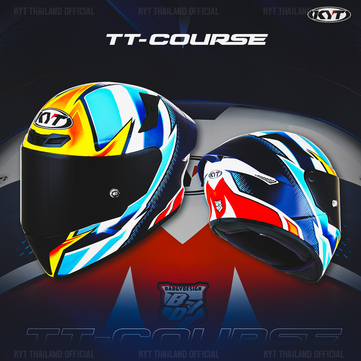 KYT รุ่น TT-Course ลาย TATI Replica