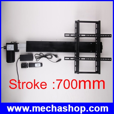 ลิเนียร์มอเตอร์ stroke700mm High Speed LCD TV Lift มอเตอร์ 220V สไลด์หรือยกจอทีวีครบชุด พร้อมติดตั้ง (สินค้า Pre-Order)