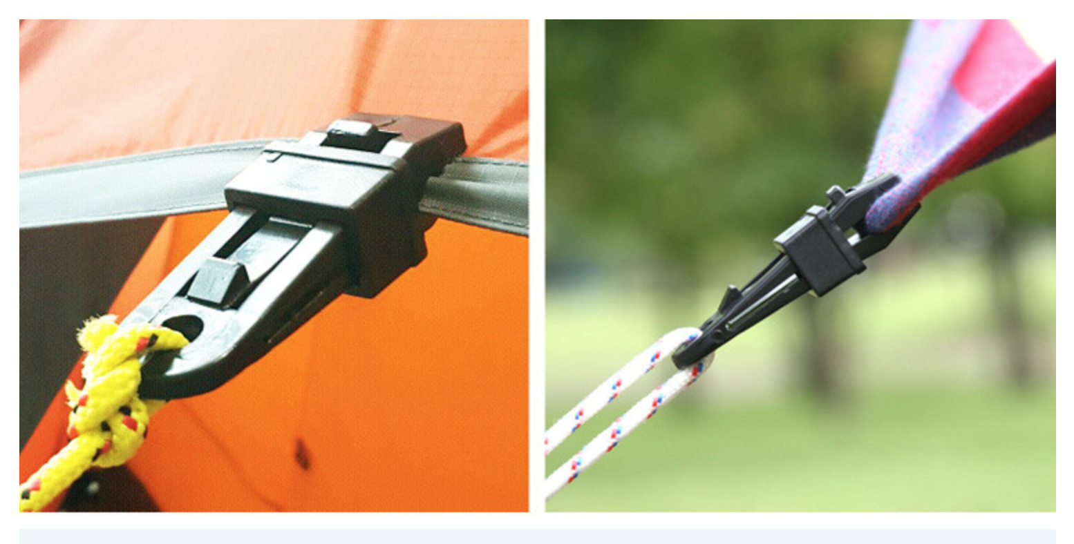 ตัวหนีบ รั้งผ้าเต้นท์ รุ่นตัวใหญ่