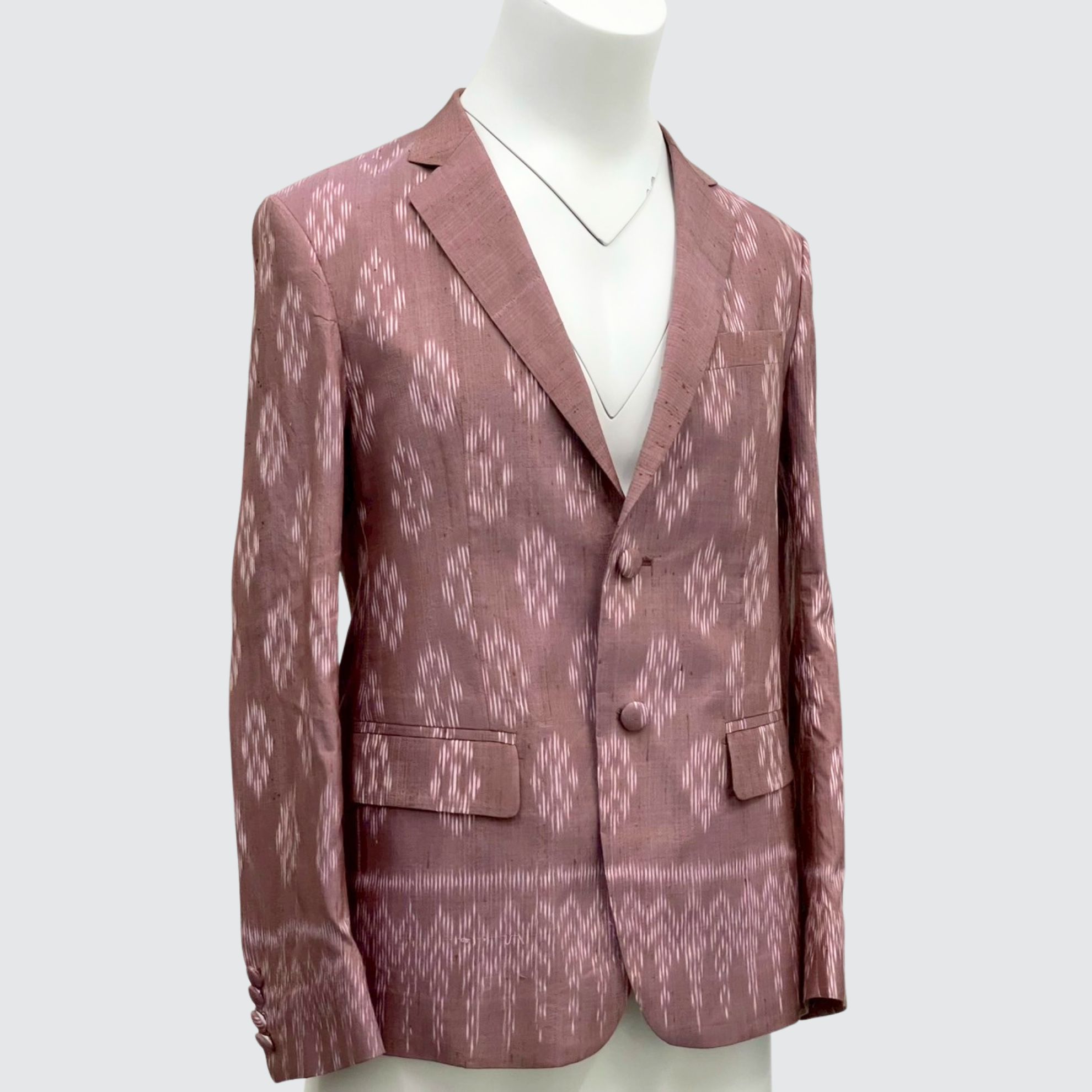 แบบตัด สูทเบลนเซอร์ ไม่อัดผ้ากาว | ตัดเย็บตามรูปร่าง | เลือกผ้า ส่งไซส์ได้ CUT-ARW