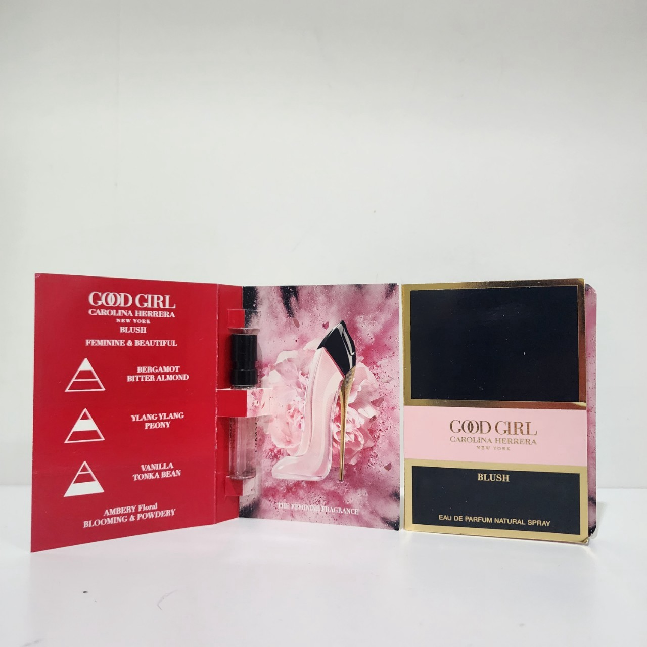 น้ำหอมไวออลหลอดทดลอง Carolina Herrera Good Girl Blush EDP 1.5ml Spray Sample Vial แบบหลอดทดลอง น้ำหอมไวออลแบบหลอด