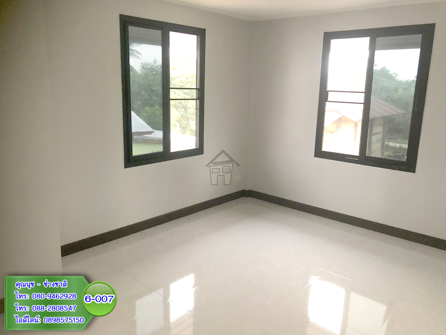 6-007 บ้านน็อคดาวน์ - บ้านหลังใหญ่ - ทรงปั้นหยา