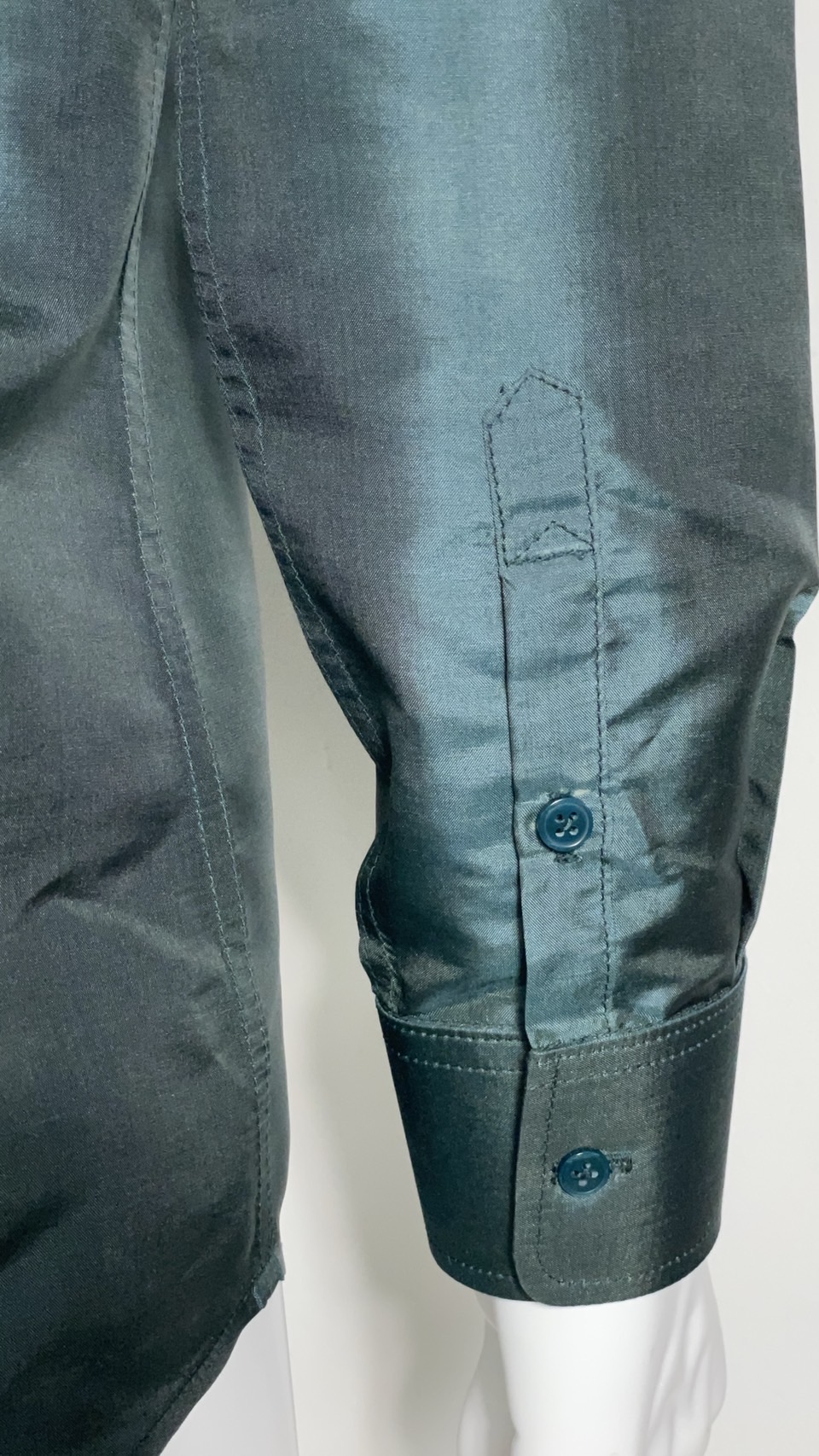 เสื้อเชิ้ตแขนยาว ไม่อัดผ้ากาว | ตัดเย็บตามรูปร่าง | เลือกผ้า ส่งไซส์ได้