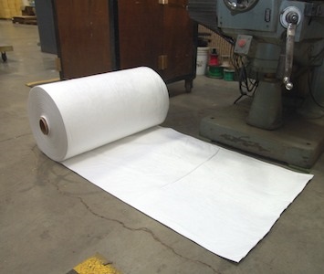 Oil Only Absorbent Roll (White) วัสดุดูดซับน้ำมันแบบม้วน ดูดซับน้ำมันไม่ซับน้ำ (สีขาว)