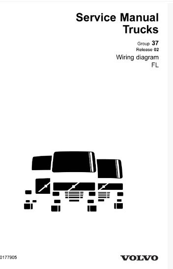 คู่มือซ่อม วงจรไฟฟ้า Wiring diagram Trucks Group 37 Release 02 FL - September 2007 (ข้อมูลทั่วไป ค่าสเปคต่างๆ วงจรไฟฟ้า วงจรไฮดรอลิกส์)