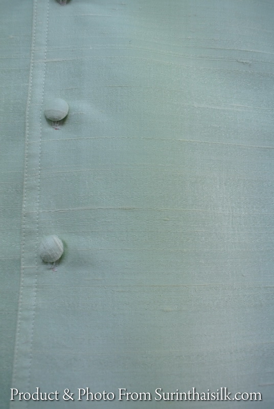 เสื้อซาฟารี คอปก ผ้าพื้น ทรง DS-065