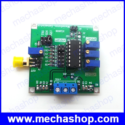 พลัสเจนเนอเรเตอร์ วงจรกำเนิดสัญญาณความถี่ ICL8038 Low Frequency Sine,Square, Triangle Wave Signal Generator Module Source