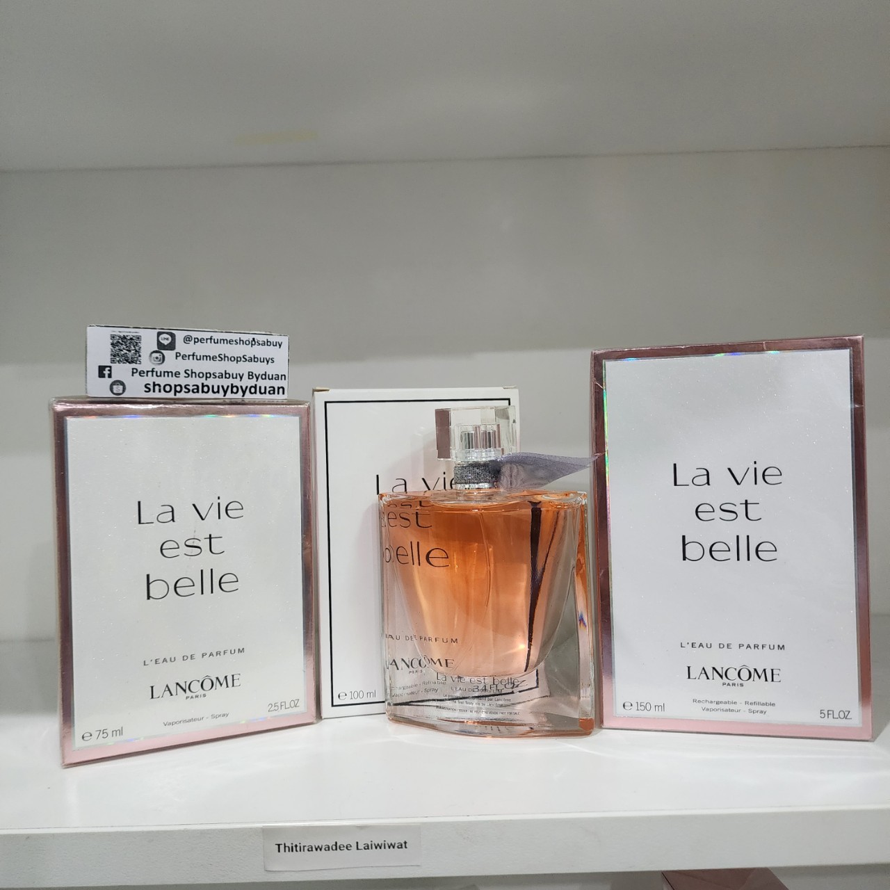 น้ำหอมแท้ Lancome La vie est belle for Women EDP 150ML กล่องซีล