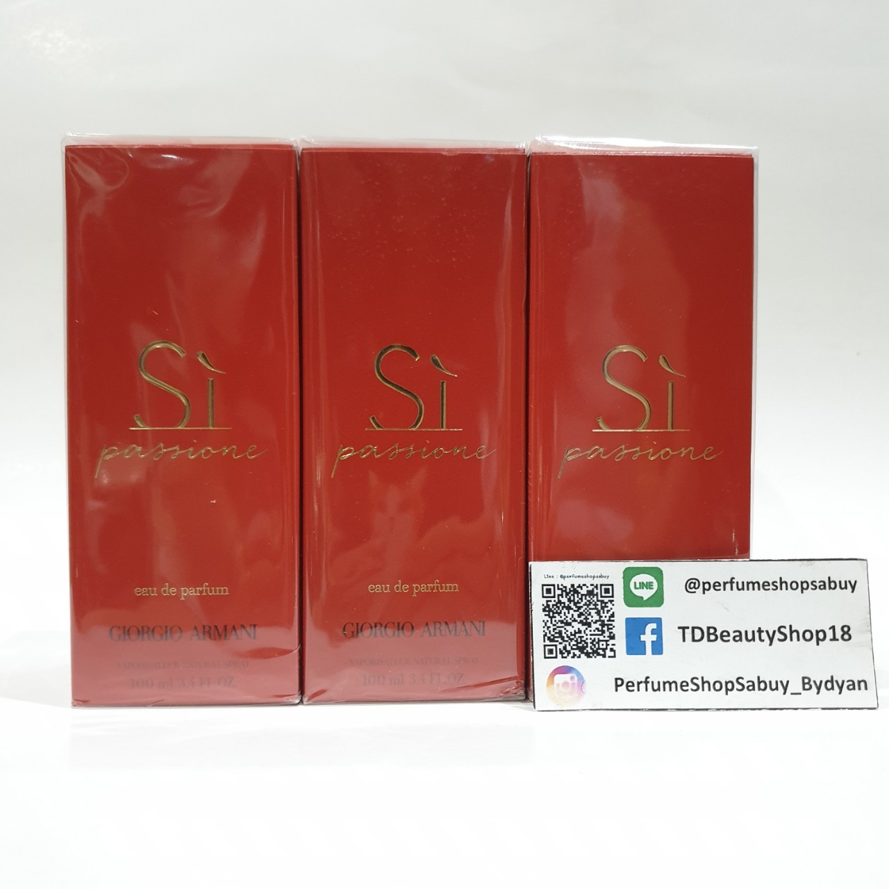 น้ำหอมแท้ Giorgio Armani Si Passione EDP 100ml กล่องซีล