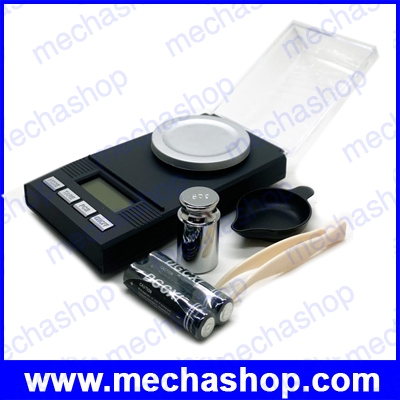 เครื่องชั่งดิจิตอลความละเอียดสูง 100g x 0.001g Electronic Jewelry Lab Scales Diamond Gold Germ Medicinal Pocket Digital