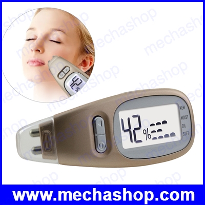 เครื่องตรวจสภาพผิว เครื่องวัดความชื้นผิว เครื่องตรวจผิวหน้า Digital Skin Analyzer Tester Facial Body Skin Care Moisture Oil Softness