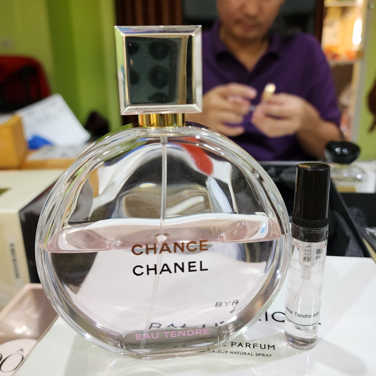 น้ำหอมแท้แบ่งขาย Chanel Chance Eau Tendre EDP 💕Travel Size แบบทดลอง