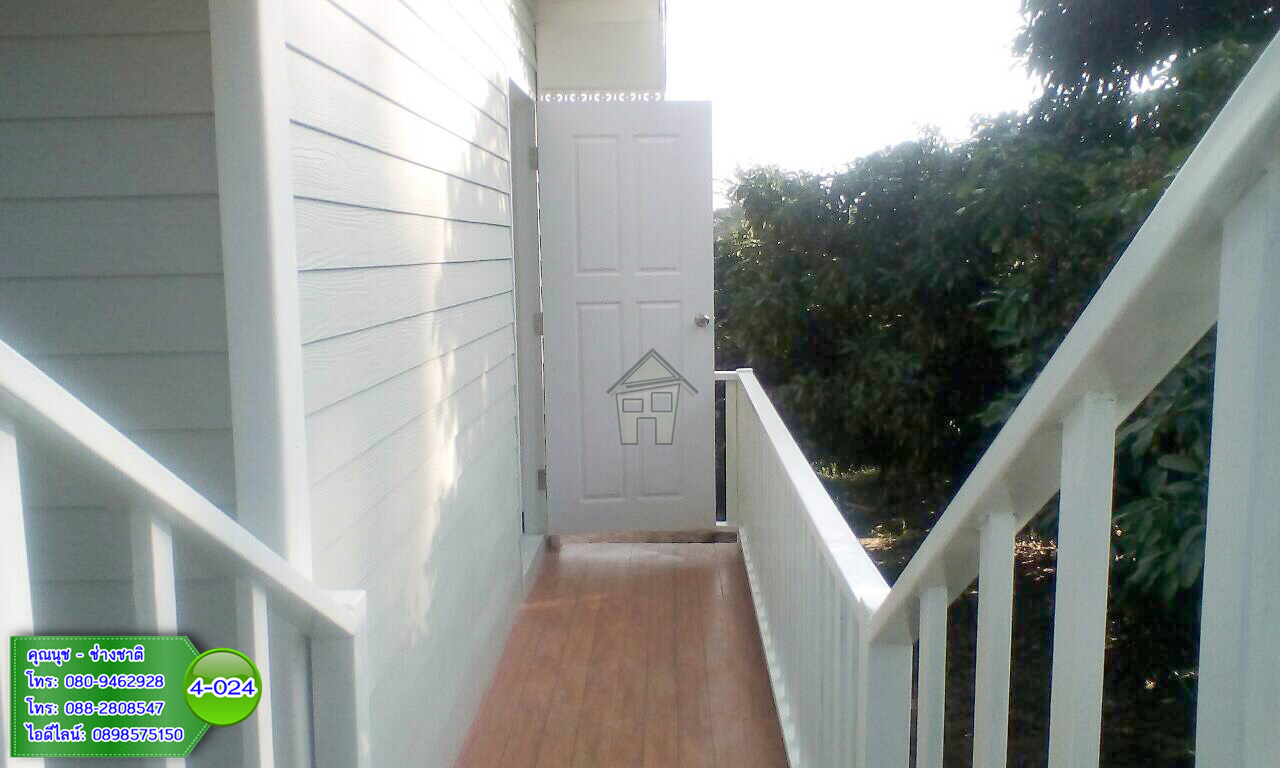 4-024 บ้านน็อคดาวน์ ทรงจั่วมุกซ้อน