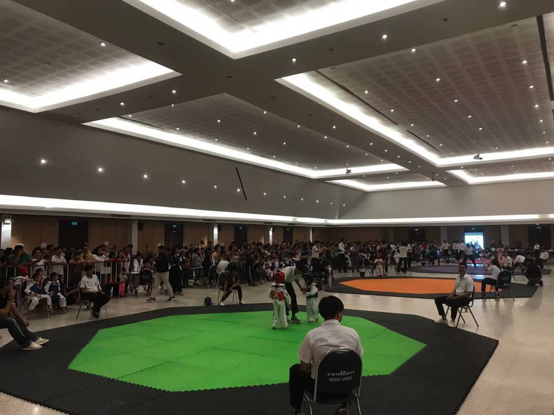 แผ่นโฟมจิ๊กซอว์ปูพื้น สนามมวย เทควันโด ขนาด 1 x 1 m ราคาเริ่มที่ 200 บาท