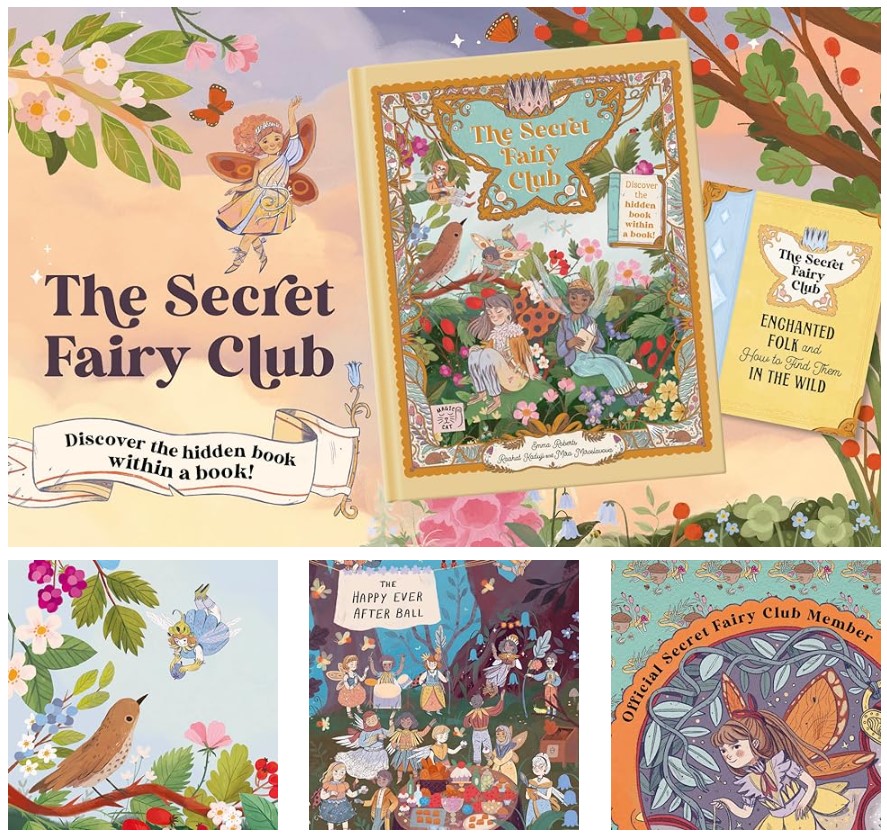 [หนังสือ เด็กSecret Fairy Club: Discover a hidden Book Within a Book! Magic Cat #ของแท้ #พร้อมส่ง ปกแข็ง #Body