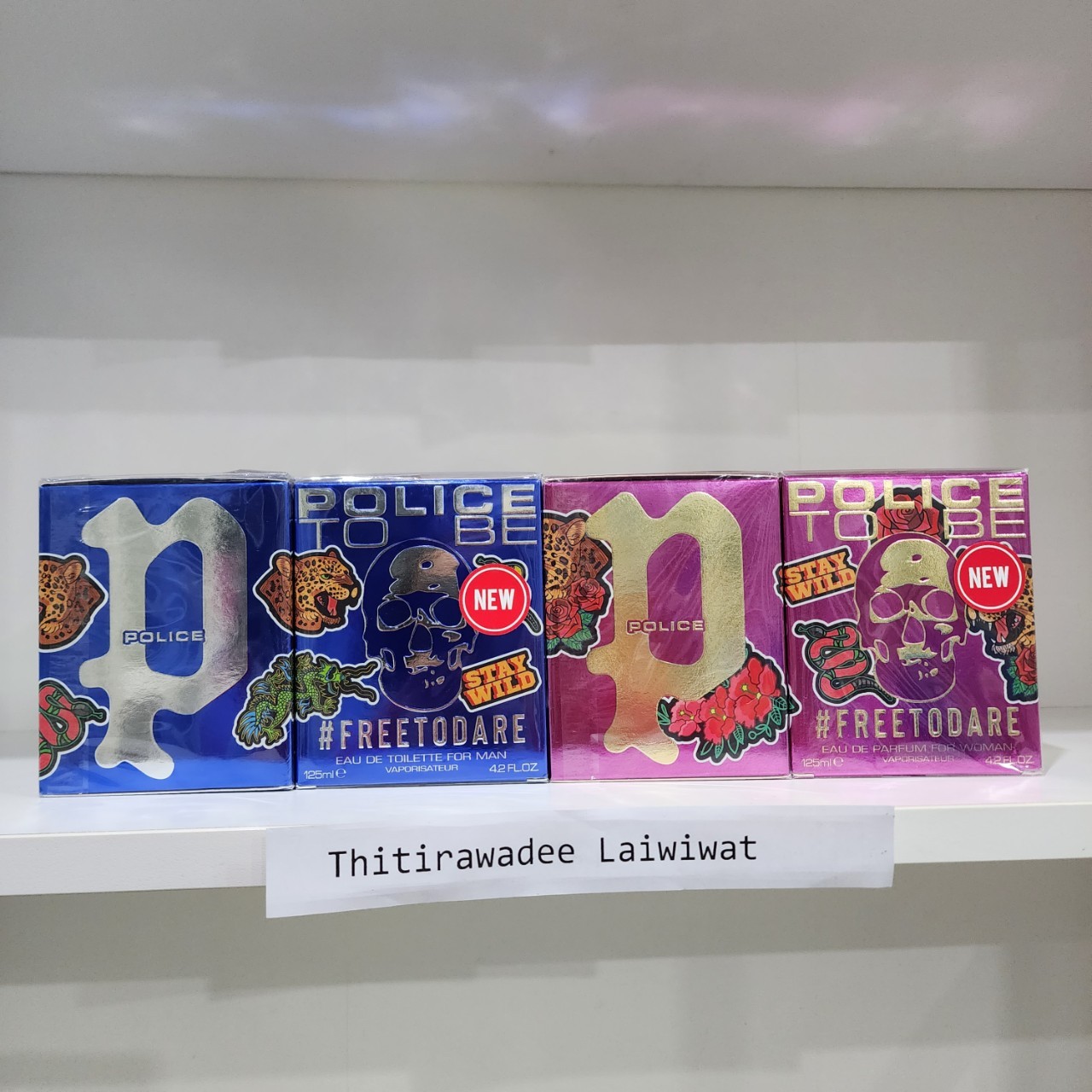 น้ำหอมแท้ Police To Be Freetodare Women EDP (ผญ.) ขวด 125ml กล่องซีล