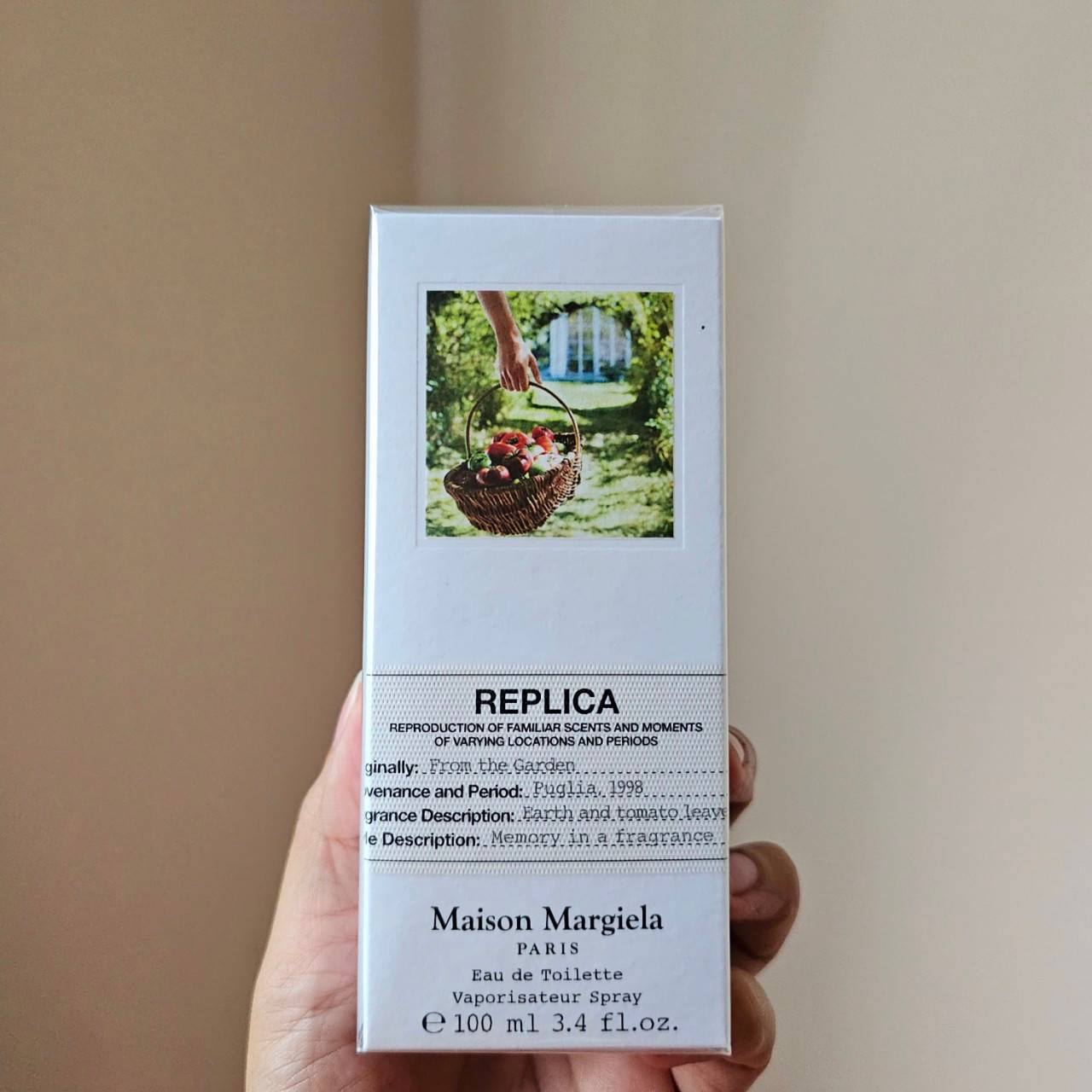 น้ำหอมแท้ Maison Margiela Replica From The Garden Edt100ml กล่องซีล