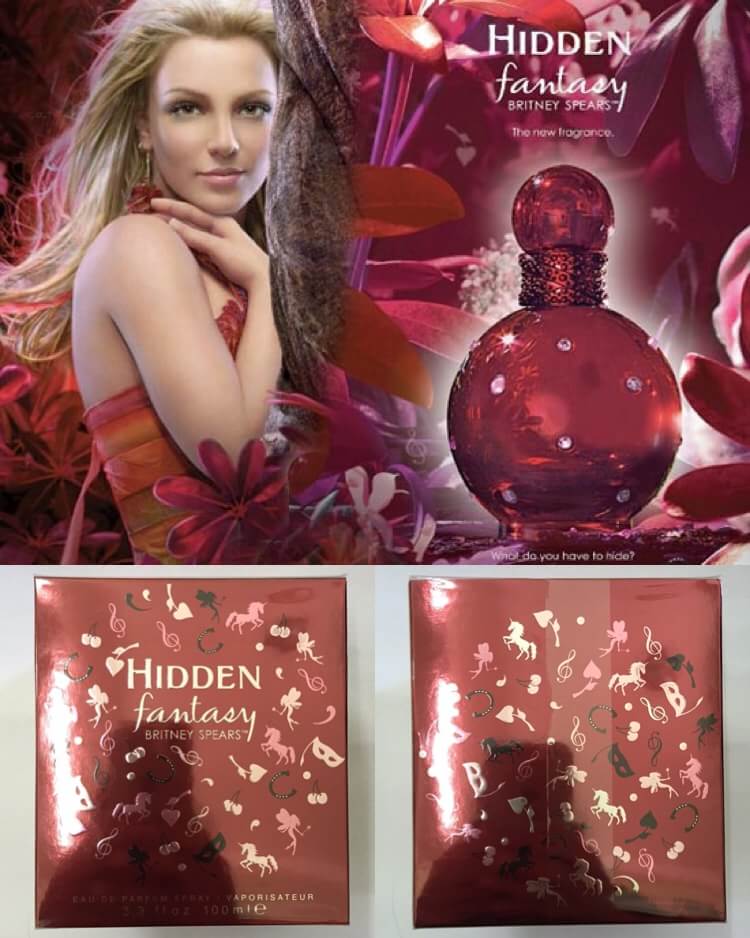 น้ำหอม Britney Spears Hidden 100 ml กล่องซีล