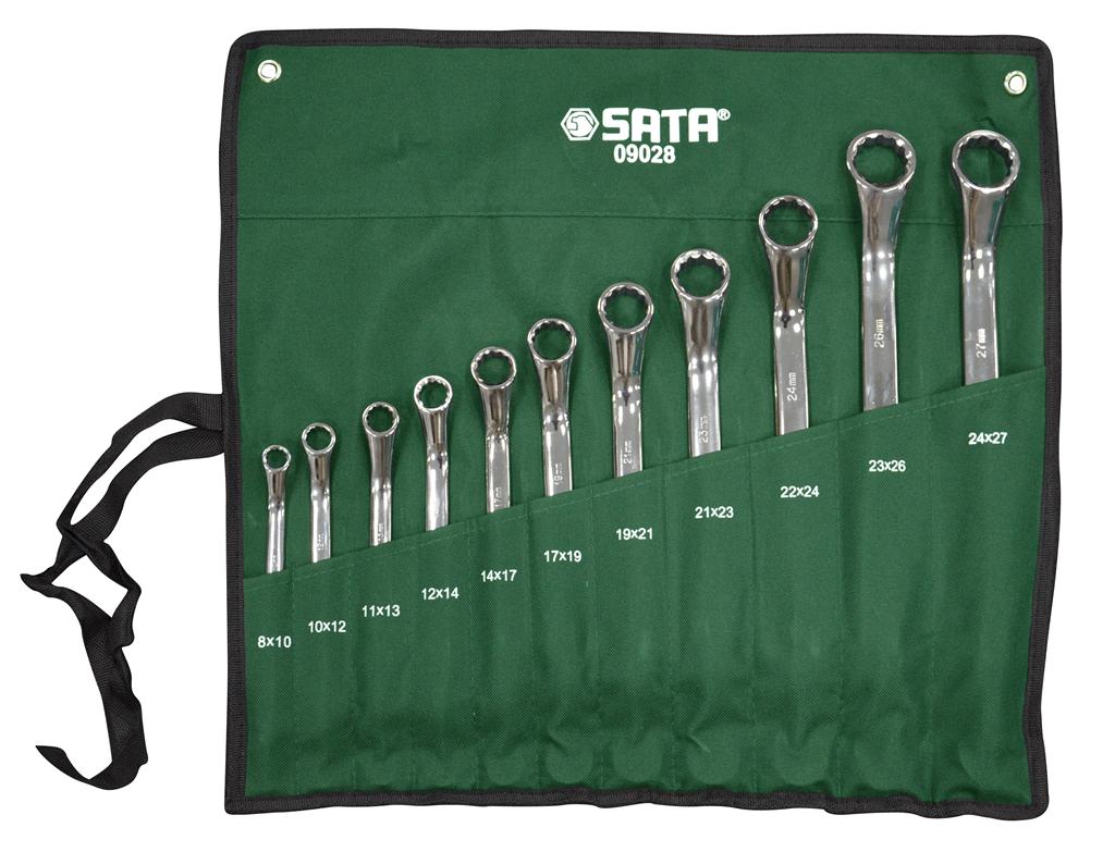 SATA 08023 ชุดประแจแหวนคู่ 11 ชิ้น ซาต้า