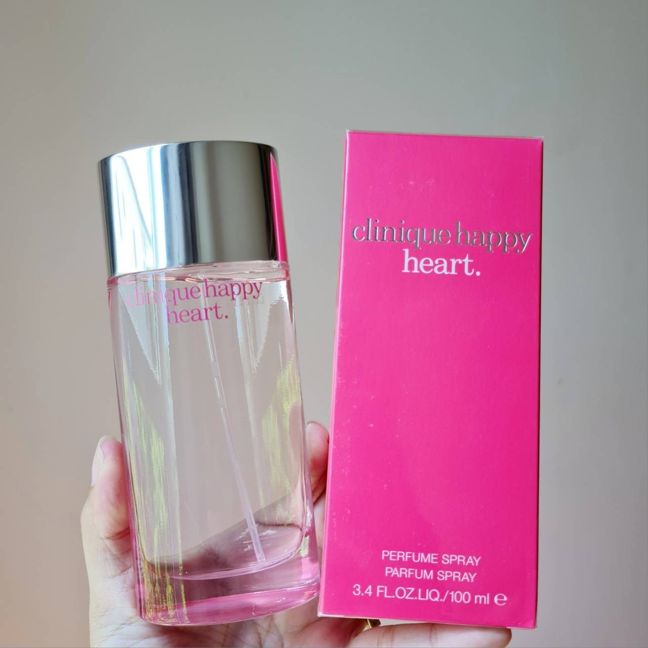 น้ำหอม Clinique Happy Heart Perfume Spray 100ml กล่องซีล