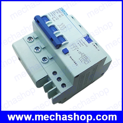 เซอร์กิตเบรกเกอร์ ป้องกันกระแสเกิน ไฟฟ้ารั่ว 3P 25A DZ47LE-32 400V- Residual current Circuit breaker with over-current and Leakage protection RCBO