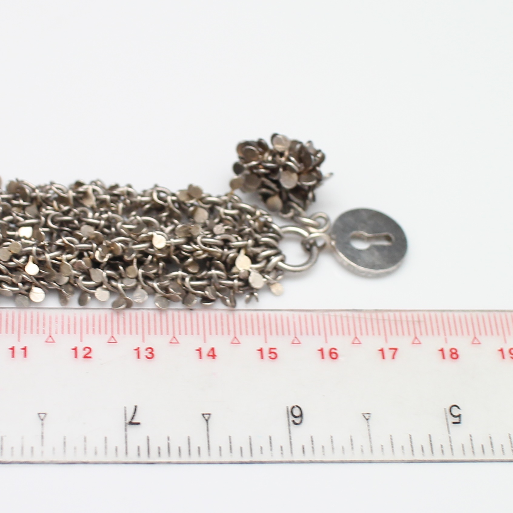 SI345 สร้อยข้อมือเงิน เงินแท้ 92.5% นน.59.5 กรัม ยาว 16.5 cm.