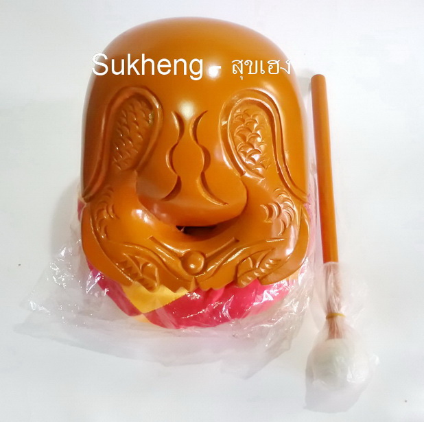 บักฮื้อ อุปกรณ์ไม้เคาะสวดมนต์ ชนาด 6 นิ้ว