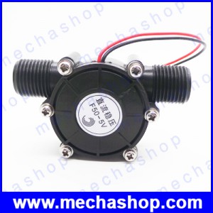 เจนเนอเรเตอร์ เครื่องกำเนิดไฟฟ้าพลังน้ำ แบบพกพา 5V 10W DC Micro Hydro Generator Tap Water Flow Hydraulic DIY 1/2 นิ้ว